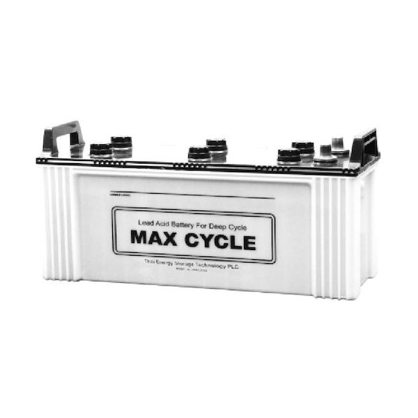 岡田商事 エナジーウィズ MAX CYCLEバッテリー HWーEB130ーT 1個 555-1928（直送品）