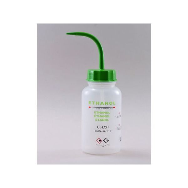 Isolab 薬品識別安全洗浄瓶 エタノール用 68-4096-61 1個（直送品）