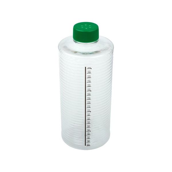 CELLTREAT 1900cm2ローラーボトル 組織培養処理済み 印刷済み目盛り ベント付きキャップ 滅菌 12個入 229387 1個（直送品）