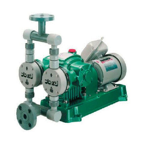 共立機巧 KUK 無脈動定量注入ポンプ PVC製 200(V) 200(W) 屋外型 FF3-300-P 1台 135-6638（直送品）