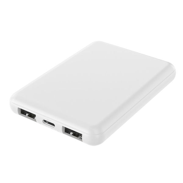 磁気研究所 Type-C入出力対応 5000mAh 薄型モバイルバッテリー ホワイト HD3-MBTC5000WH 1個（直送品）