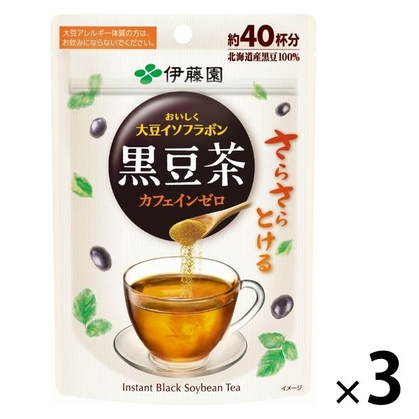 伊藤園 さらさらとける おいしく大豆イソフラボン 黒豆茶 1