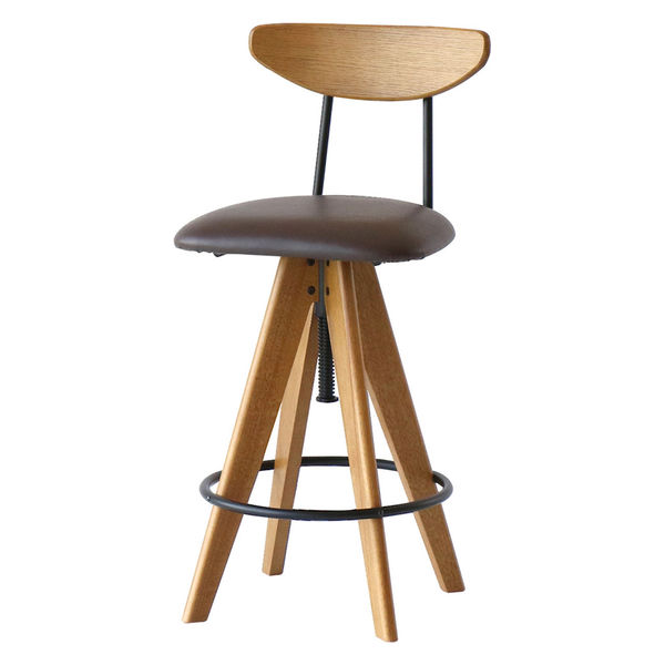 ICHIBA ラシック バースツール RAS-3762BR 1脚(直送品) - アスクル ICHIBA ラシック バースツール RAS-3762BR 1脚(直送品) - アスクル