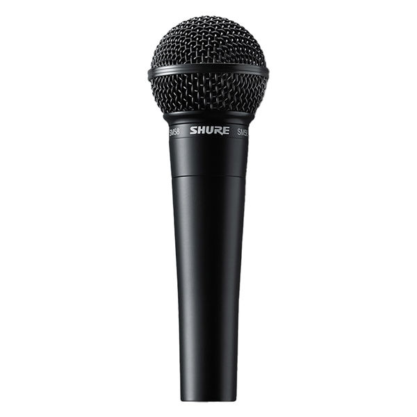 SHURE ボーカル用カーディオイド・ダイナミックマイクロホン SM58-BLACK 1個（直送品）