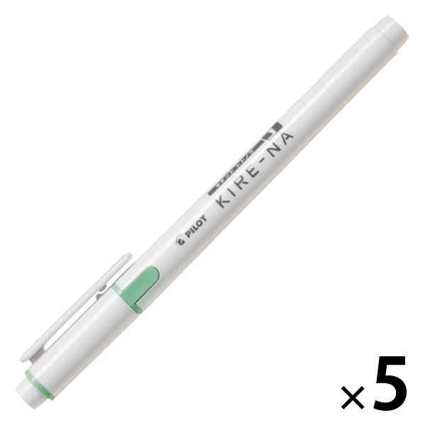 パイロット ツイン蛍光ペン KIREーNA(キレーナ) グリーン SKIW-1