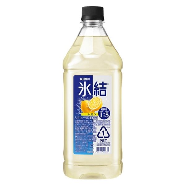 キリン 氷結レモン コンク 1.8L 1本 リキュール 業務用 1800ml - アスクル