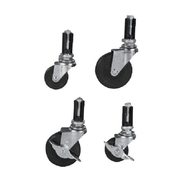 SUS 【数量10以上】Φ75フレームキャスターブレーキ GFN-52