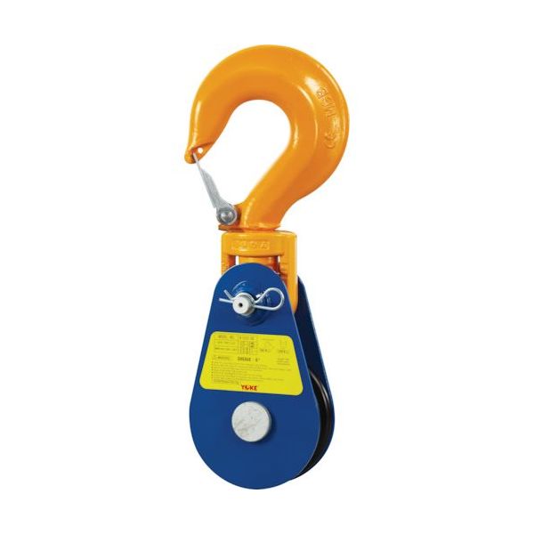 YOKE スーパースナッチブロック フック型 300mm(12インチ) ロープサイズ29mm 8-552-2012-29 1個（直送品）