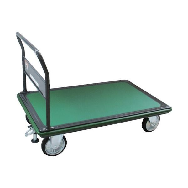 トラスコ中山 TRUSCO ハイグレード運搬車 固定式 1200X750 ストッパー付き 502SEBA 1台 555-5072（直送品）