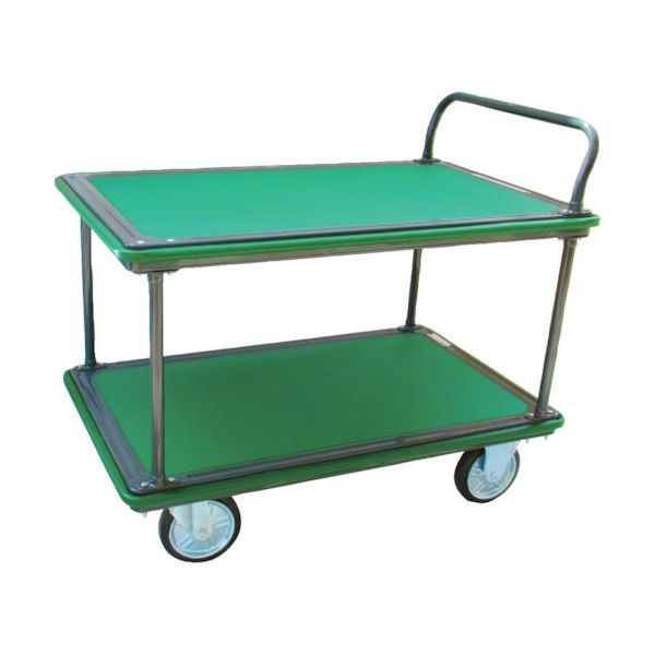 トラスコ中山 TRUSCO ハイグレード運搬車 2段片袖型 1200X750 504EBNA 1台 555-8185（直送品）