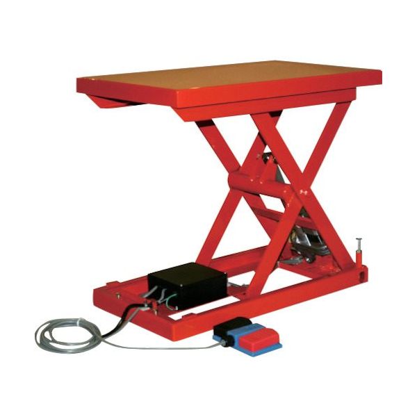 トラスコ中山 TRUSCO テーブルリフト500kg 電動Bねじ式 DC48V 650×1200 HDL-L50612V-D4 1台（直送品）