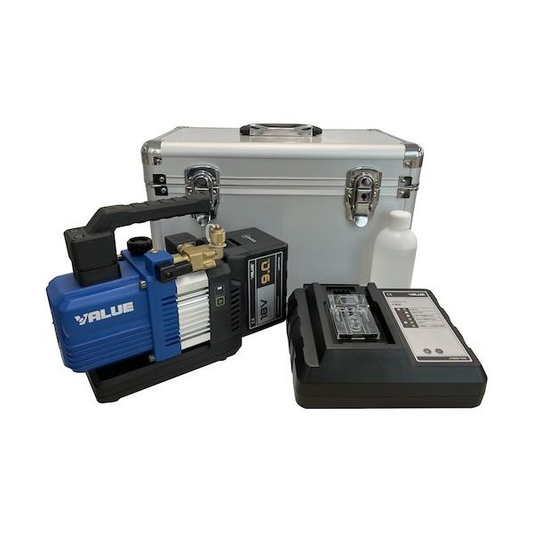 BBKテクノロジーズ BBK 電磁弁付充電式真空ポンプセット(9Ahバッテリー搭載モデル) RP-225SL 1台 593-4887（直送品）