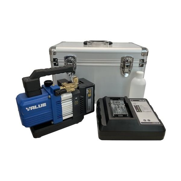 BBKテクノロジーズ BBK 電磁弁付充電式真空ポンプセット(5Ahバッテリー搭載モデル) RP-225S 1台 593-4883（直送品）