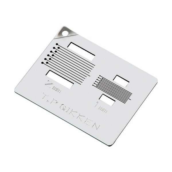 TP技研 カッターガイド No.100 1mm，2mm用 T100 1枚 584-4765（直送品）