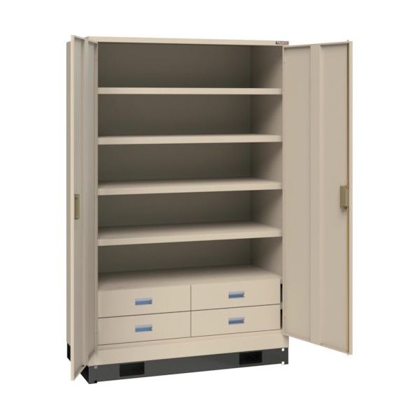 トラスコ中山 TRUSCO スーパーヘビーキャビネット SHC-604MB4L 1台 585-6974（直送品）