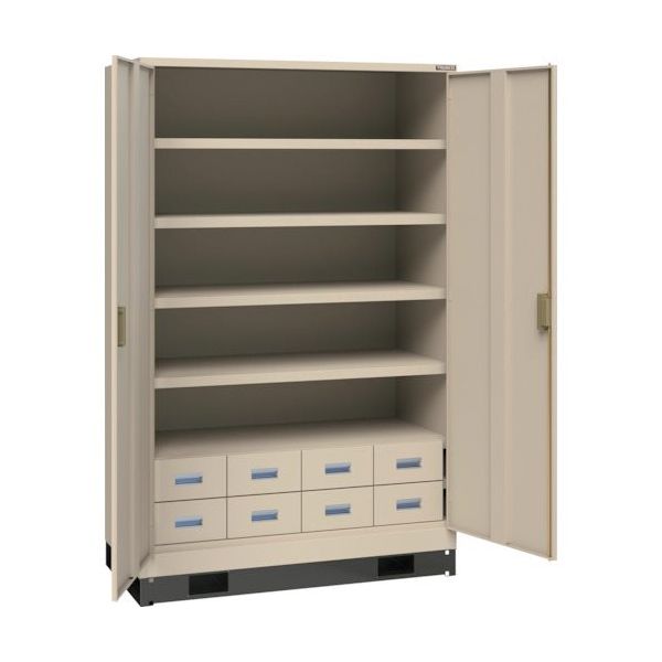 トラスコ中山 TRUSCO スーパーヘビーキャビネット SHC-604MB8S 1台 585-6944（直送品）