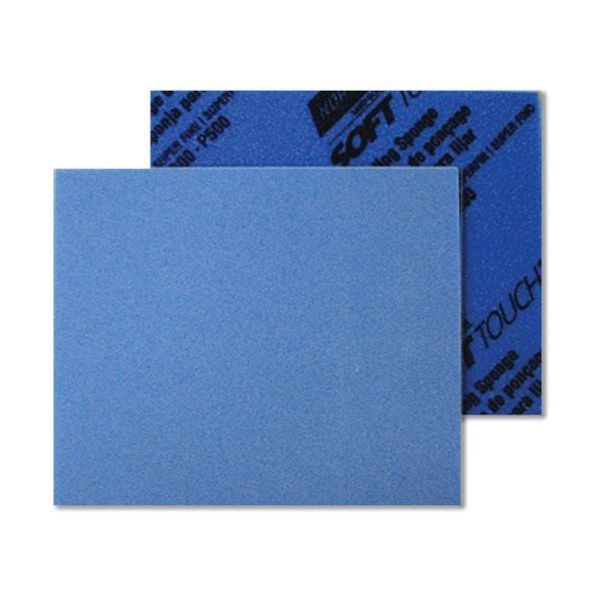 サンゴバン NORTON ソフトタッチ スポンジ研磨パッド スーパーファイン 1P 2U-3076-1P 1セット(20枚)（直送品）