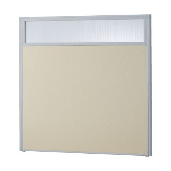 トラスコ中山 TRUSCO ローパーティション 上部半透明 W1200XH1165 ベージュ TLP-1212U-BE 1枚（直送品）