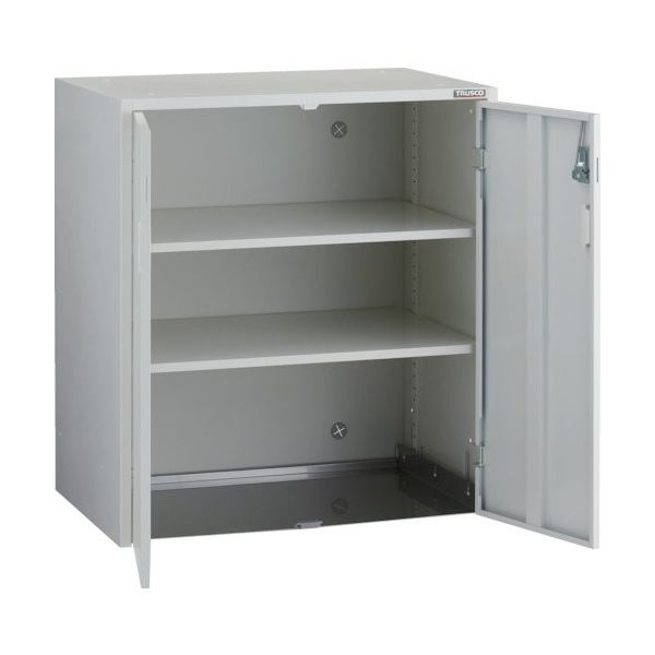トラスコ中山 TRUSCO FS型工場用保管庫 両開き 下置き用 W900XD600XH1000mm アジャスター付 FSH-10B 1台（直送品）