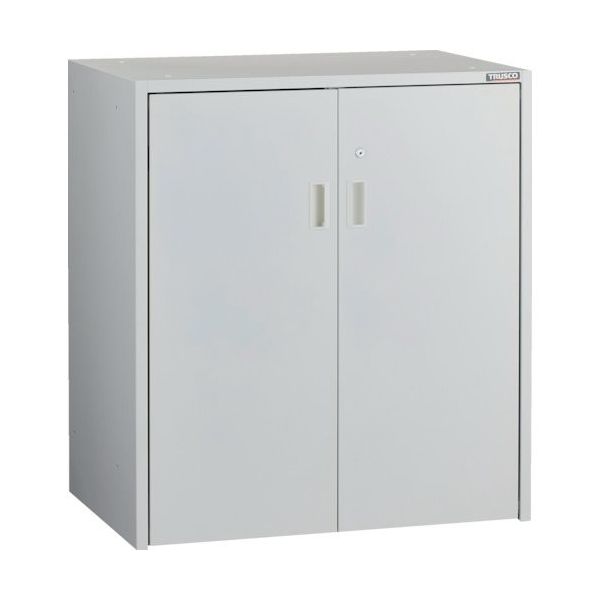 TRUSCO FS型工場用保管庫 ケント式扉 下置き用 W900XD600XH1000mm アジャスター付 FSK-10B 1台（直送品）