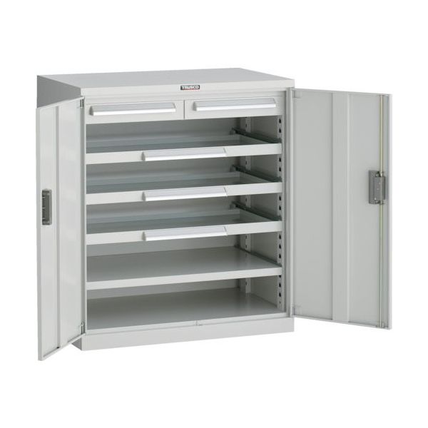 トラスコ中山 TRUSCO DX型スライド工具キャビネット 881X551XH1000 スライド3段 ホワイト色 DX-32A-W 1台（直送品）