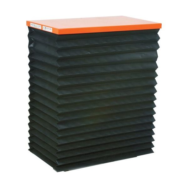 TRUSCO テーブルリフト 100kg 倍速タイプ 電動Bねじ式 200V 520×630mm 蛇腹付 HDL-L1056RTJ-22（直送品）