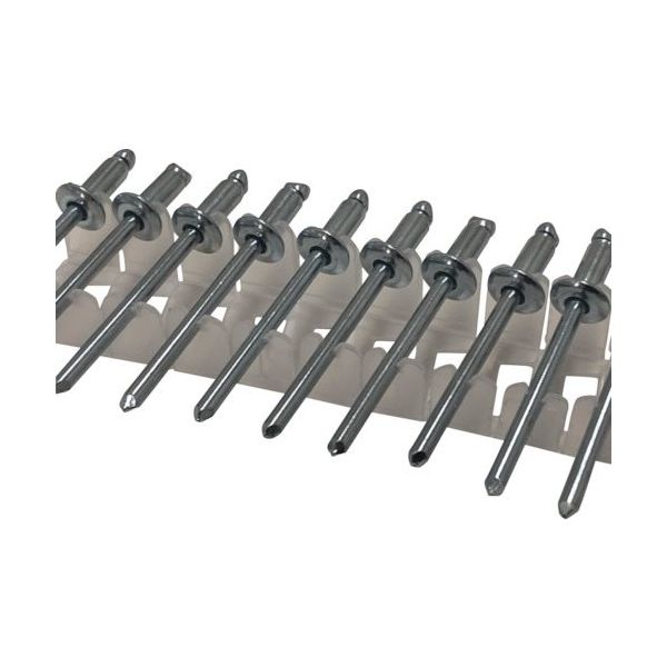 ボーセイキャプティブ ボーセイ テープ連結リベット ステンレス/鉄 52 FBS-52-OPT 1箱(4000本) 357-6534（直送品）