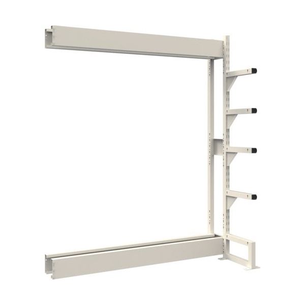 トラスコ中山 TRUSCO ボルトレス長尺保管棚M1.5 単式連結1500X300XH2400 5段 VRM1.58535B 1台（直送品）