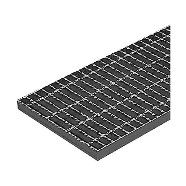 カネソウ スチール製グレーチング 滑り止め模様付 横断溝・側溝用 HXB-15575 1枚 574-0262（直送品） 56,124円