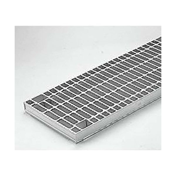カネソウ スチール製グレーチング ボルト固定式 滑り止め模様付 横断溝用 HXBL-87065 1枚 574-0190（直送品）