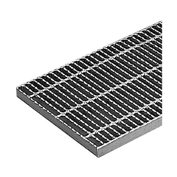 カネソウ スチール製グレーチング 細目滑り止め模様付 横断溝・側溝用 QXB-16544 1枚 574-4943（直送品） - アスクル