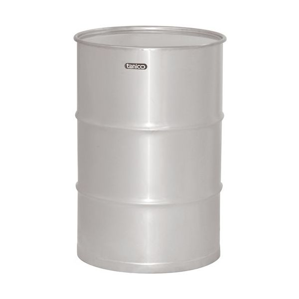 タニコー ステンレスドラム缶 TC-U200DR4 1本 576-9489（直送品）