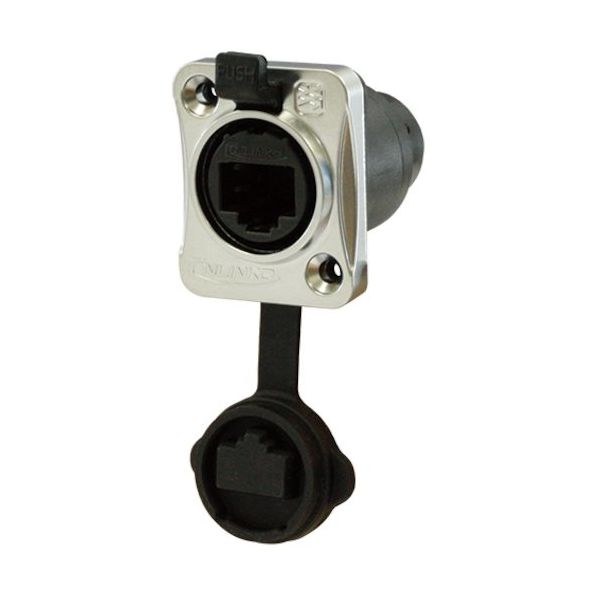 ダイヤトレンド Diatrend LAN用RJー45ソケット DESF1 1本 596-8487（直送品）