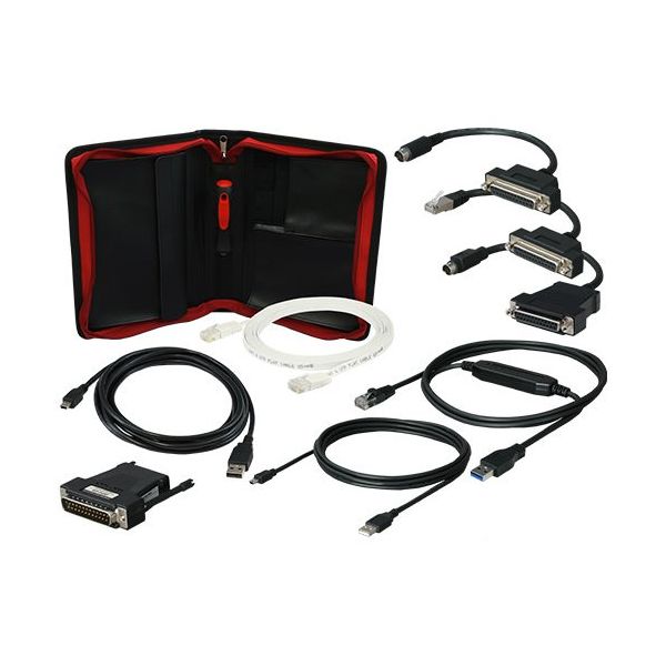 三菱CPU/三菱表示器/三菱インバータ/三菱ACサーボアンプ⇔PC用インタフェースコンバータ フルセットバッグ DIFC-FSB3B 1本（直送品）