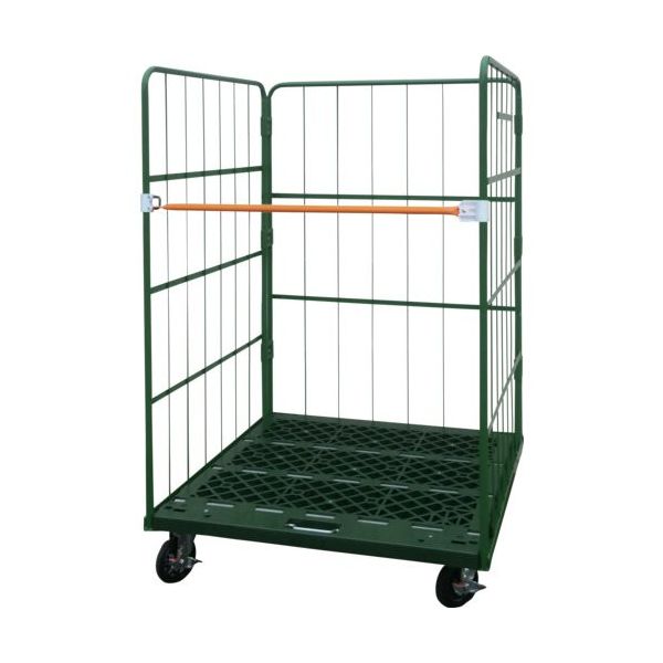 ヤマト・インダストリー ヤマト L型ロールコンビテナー (ジョイント鉄製) LRCシリーズ LRC90-PG 1台 595-9439（直送品）