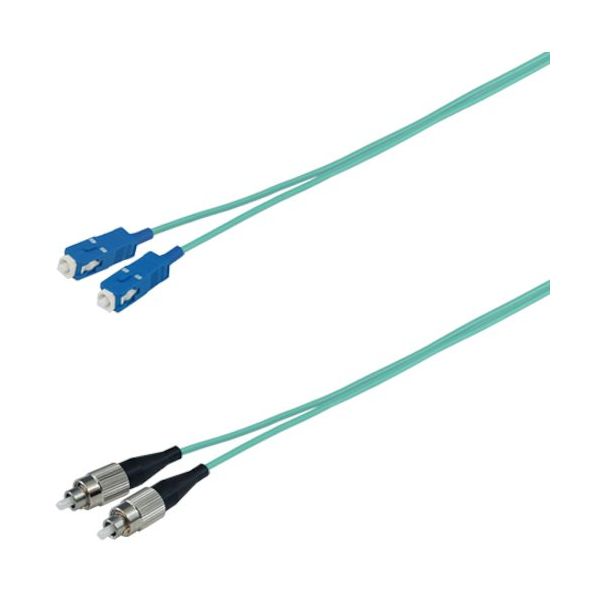 Diatrend OM3マルチモード光ファイバーケーブル(SCーFC)2芯<盤内用>1m DFC-MM(OM3)SCFC-CP21(1M)（直送品）