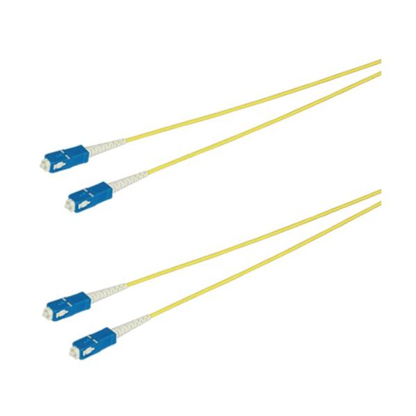 Diatrend シングルモード光ファイバーケーブル(SCーSC)2芯<盤内 可動用>8m DFC-SMSCSC-CPV21(8M) 1本（直送品）