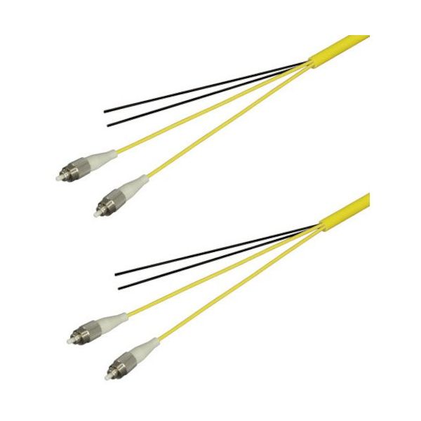 Diatrend シングルモード光ファイバーケーブル(FCーFC)2芯<屋内用(補強)>5m DFC-SMFCFC-RMT21(5M) 1本（直送品）