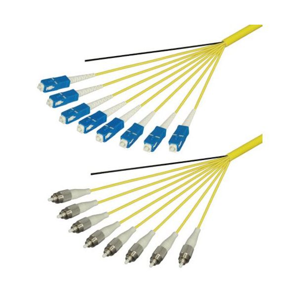 Diatrend シングルモード光ファイバーケーブル(SCーFC)8芯<屋内用(補強)>10m DFC-SMSCFC-RMT81(10M)（直送品）