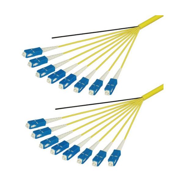 Diatrend シングルモード光ファイバーケーブル(SCーSC)8芯<屋内用(補強)>6m DFC-SMSCSC-RMT81(6M) 1本（直送品）