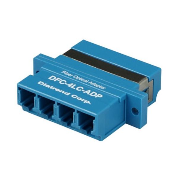 ダイヤトレンド 光アダプタ (LCーLC) 4芯 DFC-4LC-ADP 1個 632-2475（直送品）