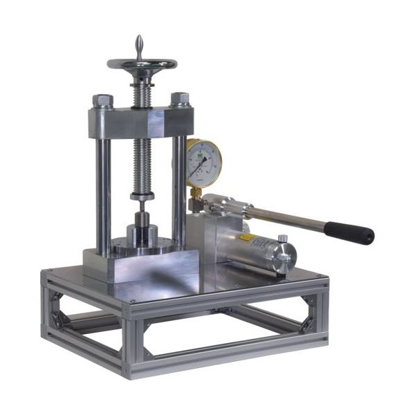 エヌピーエーシステム エヌピーエー プレス機 ハイセットプレス手動式100kN HSP-100H 1台 646-6928（直送品）