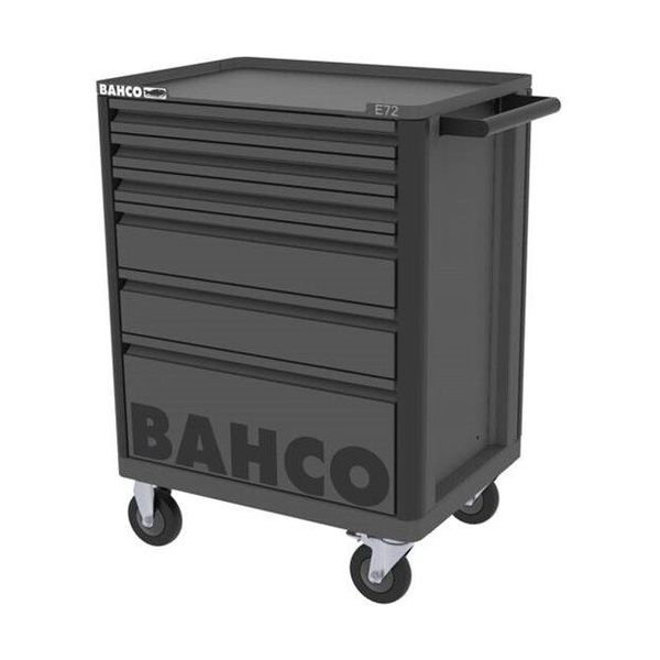 スナップオン・ツールズ バーコ スチール製ワゴン ツールストレージエントリー ガンメタリック 6段 1472K6GMTLBK 1台（直送品）