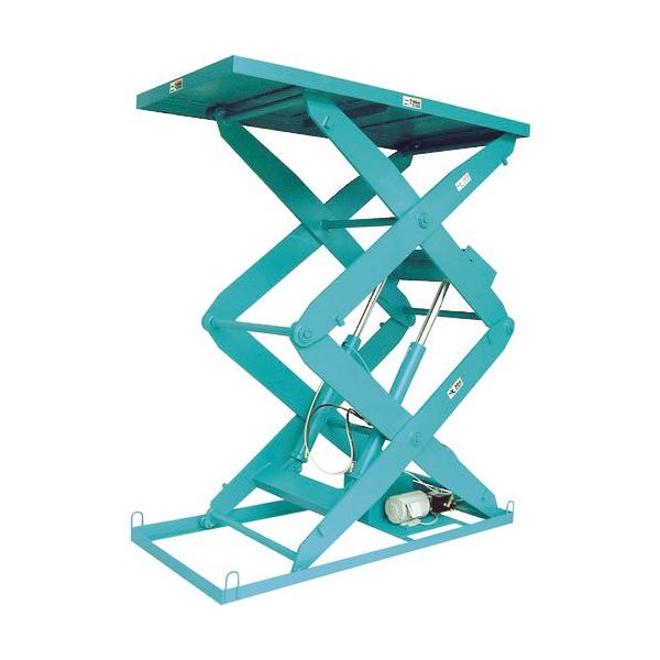 河原 2段式リフトテーブル KTLシリーズ KTL-1020-25-2 1台 457-6799（直送品）