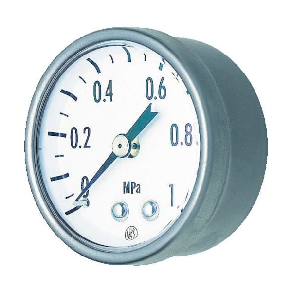 長野計器 長野 小型圧力計 圧力レンジ(MPa):0~2.50 GK25-271-2.5MP 1個 838-3527（直送品）