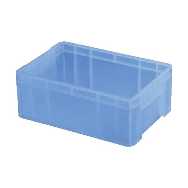 積水 【受注生産品】PZ型コンテナ PZー0001 透明ブルー 透明青 PZ1ASKB-BETTYUU TMB 1セット(500個)（直送品）