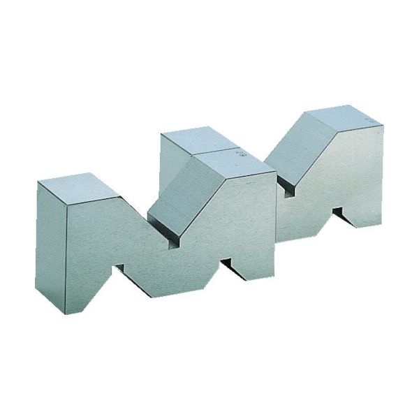 ユニセイキ ユニ A型精密ヤゲン台(A級仕上) 300mm YAK-300A 1組(2個) 838-1835（直送品）