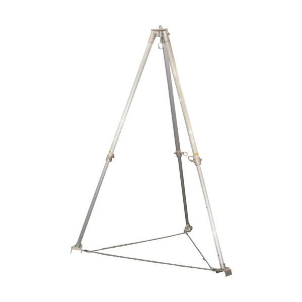 江崎機械工業 江崎 アルミ合金製三脚KS型(伸縮タイプ) 定格荷重1000kg KS15-1000 1台 315-0364（直送品）