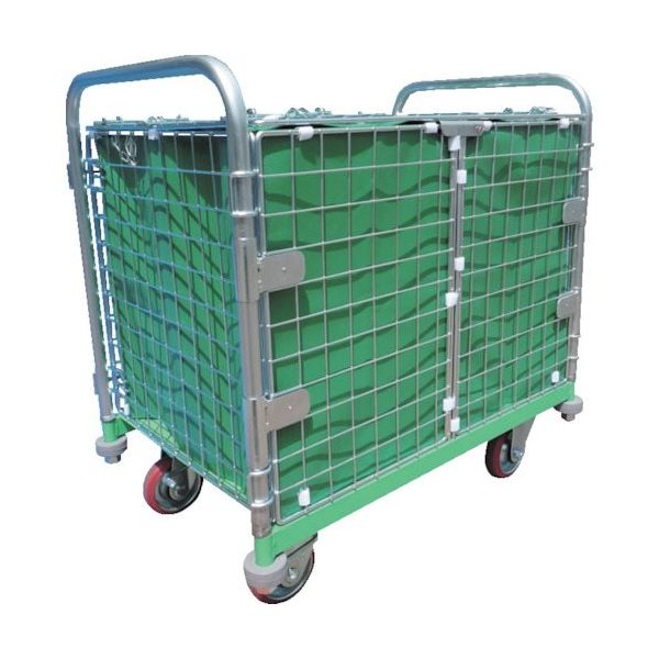 神戸車輌製作所 カンベ 網付き台車 メッシュパックロール K681B 1台 337-7302（直送品）