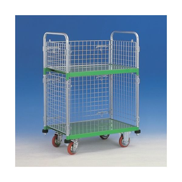 神戸車輌製作所 カンベ 網付き台車 メッシュパックロール 659B 1台 337-7315（直送品）